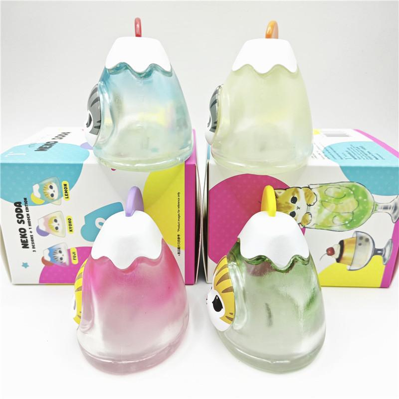 Милый Кот Удача Песок Гора Фудзи Дарума Желейный Пудинг Коллекция Игрушек из Слепой Коробки