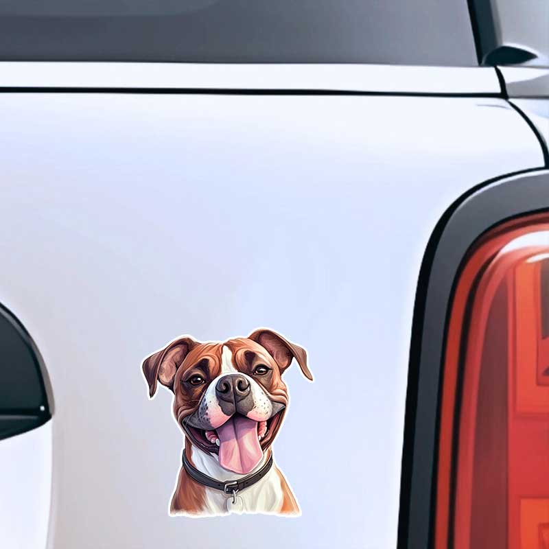 Lover Car Sticker German Boxer Dog Vinyl Decal Waterproof Rear Window Motorcycle Camper Bumper Truck Laptop Decoration Y18