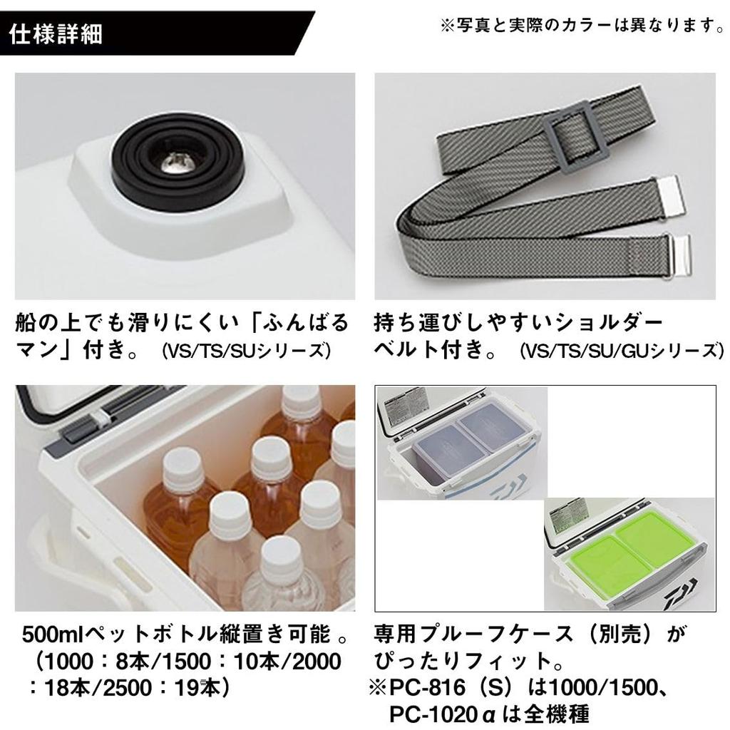 Daiwa Назначение Cool Line VS1500 Gold Cooler/Общее 3