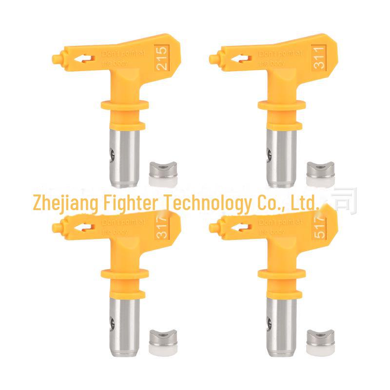 Комплект безвоздушного распылителя высокого давления: Форсунка, седло «утконос», труба, фильтр распылителя, удлинительный стержень.