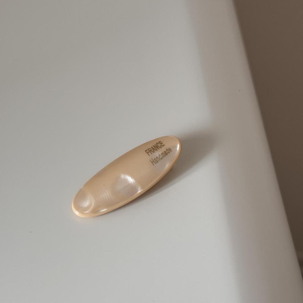 Ацетатная овальная заколка для волос Gold Label - Новый аксессуар для челки и боковых прядей