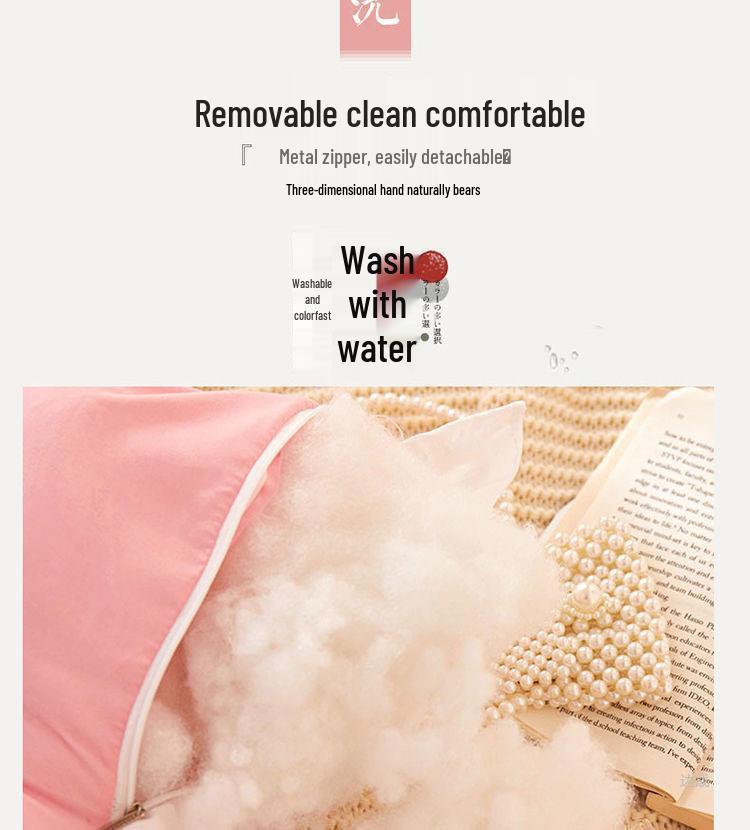 Мягкая подушка-спинка для изголовья - Большая подушка для чтения, сна, общежитий, диванов и поддержки поясницы