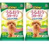 JOYPET Shampoo Towel for Small Dogs, 25 Pieces X 2 Set, Moisturizing Collagen, Soft Soap Scent, Disposable, Cleans and Removes Dirt and Odor