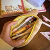 Rilakkuma Plush Pencil Case With Large Capacity For School Students And Cute Style Storage Bag