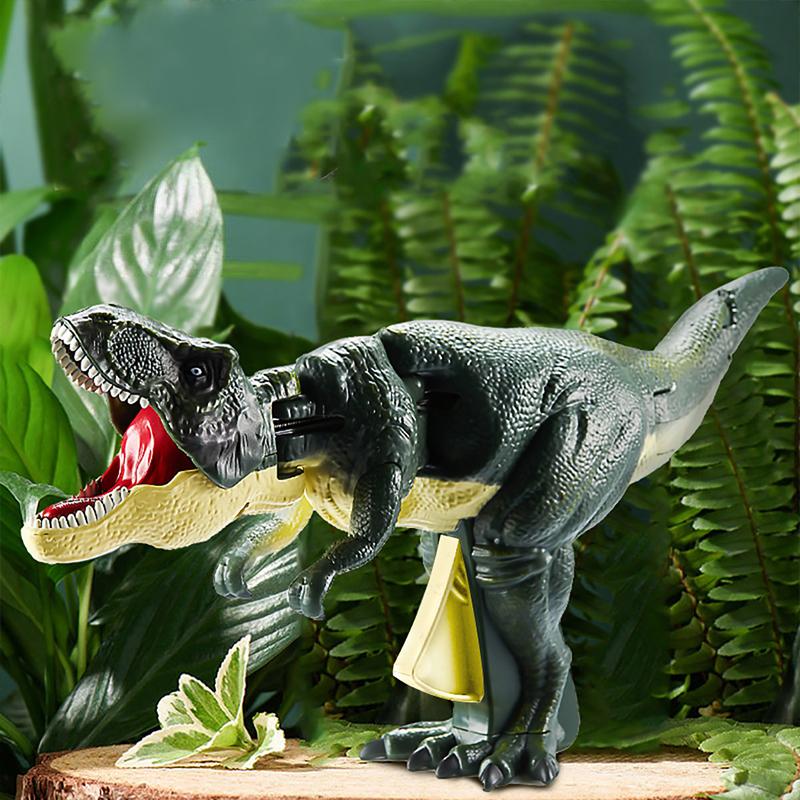 Zazaza Dinosaur Swinging Toy Press zaza Dinosaurs Anti Stress Figures Toys Dino Simulation Animals Model Toys for Children Kids