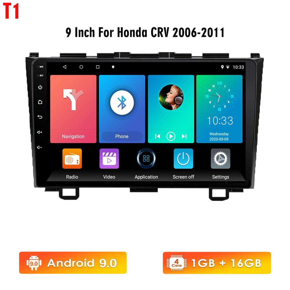 icreative Автомобильная стереосистема 2 Din Android для Honda CRV CR-V 2006-2011, автомобильное радио, мультимедийный плеер, навигация, WIFI, FM BT, GPS, автомагнитола, головное устройство
