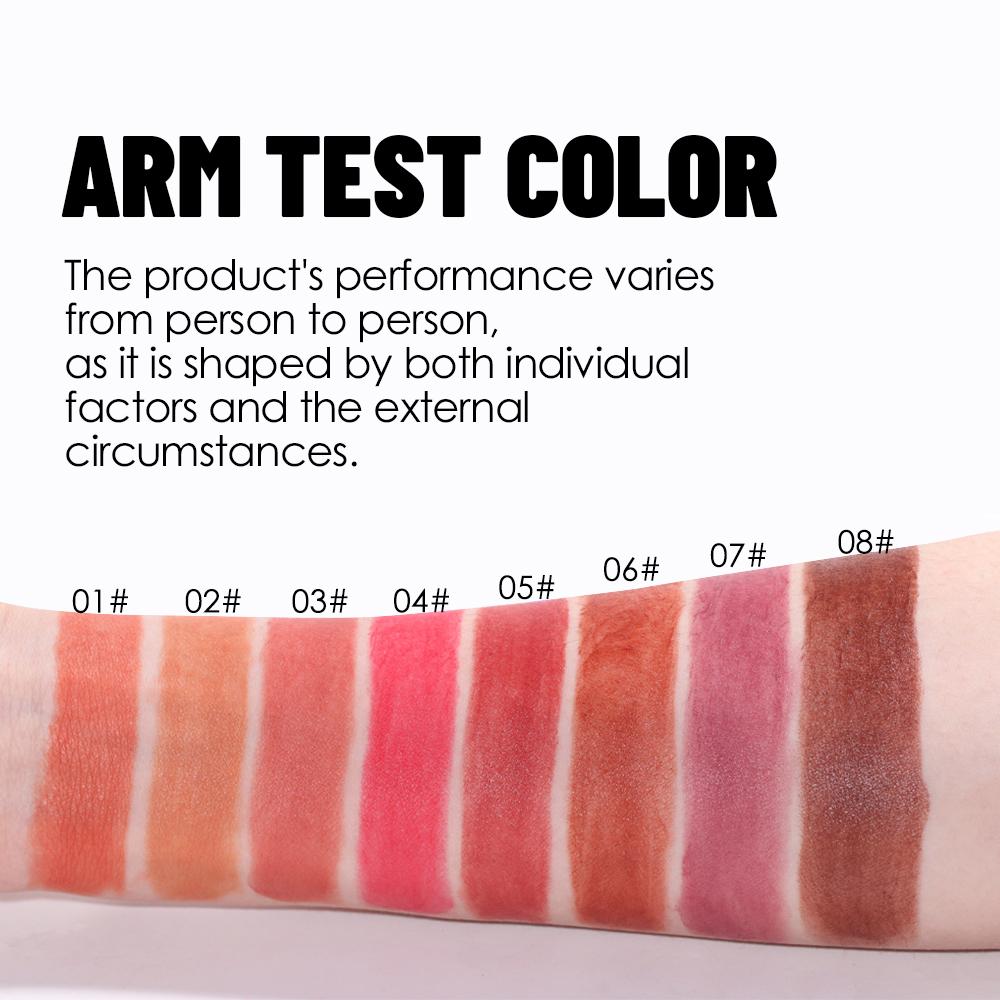 Julystar 8pcs Heart Shaped Core Lipstick Set, High Shine Moisturizing Lip Balm, Deeply Hydrating Long Lasting Nude Satin Lip Tint Daily Commute Makeup