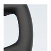 Black PU Faux Leather Handsewing Car Steering Wheel Cover for BMW 7 Series E65 E66 730Li 740Li 745Li 750Li 755ih 760Li 2001-2008