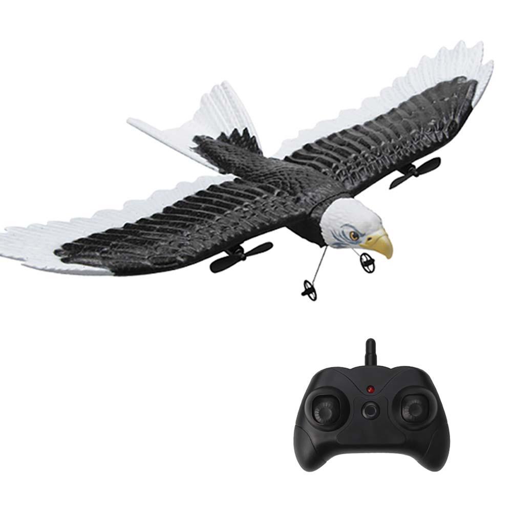 RC Foam Plane Eagle Model Aircraft 2.4G Radio Remote Control Airplane 405mm Eagle Wingspan Hobby Glider Toys for Children Boys