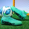 Модные большие футбольные бутсы с противоскользящими кроссовками, дышащие, удобные, легкие, детские футбольные бутсы EU31-48