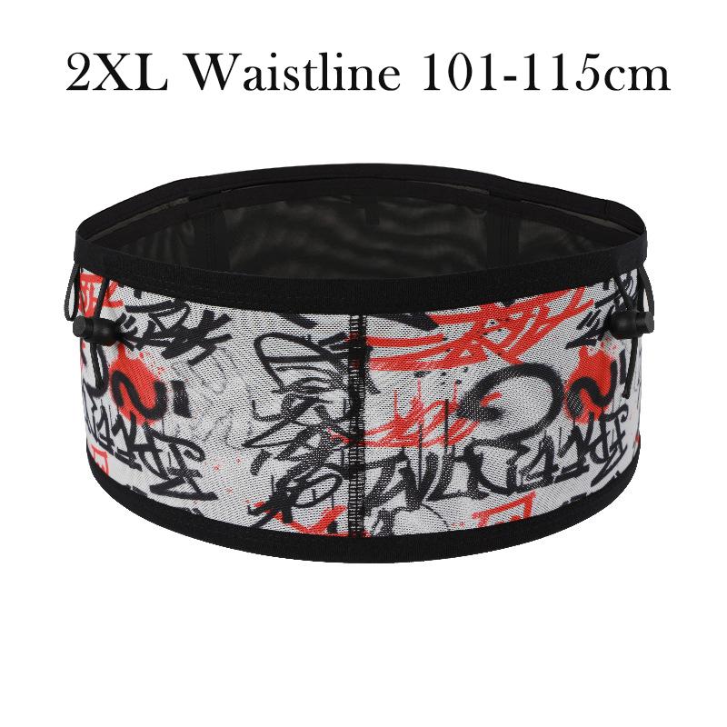 Многофункциональная поясная сумка для бега с эластичной сеткой Плотно прилегающая сумка для мобильного телефона Многофункциональная сумка большой вместимости для езды на велосипеде для горной воды