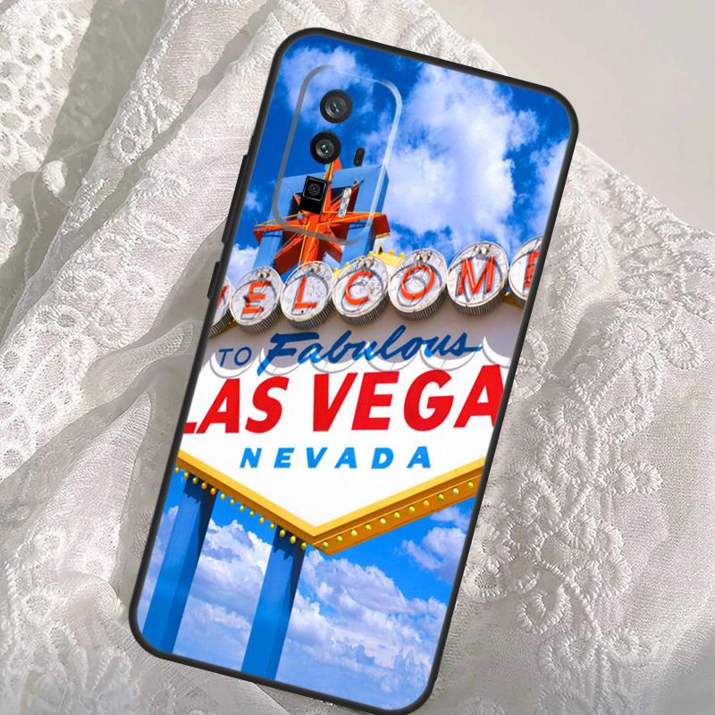 LAS VEGAS POKER CARDS Case For Xiaomi 14T Pro 13T 12T 11T 13 14 Ultra POCO X6 Pro M6 X3 X5 M5s F3 F5 F6 Cover