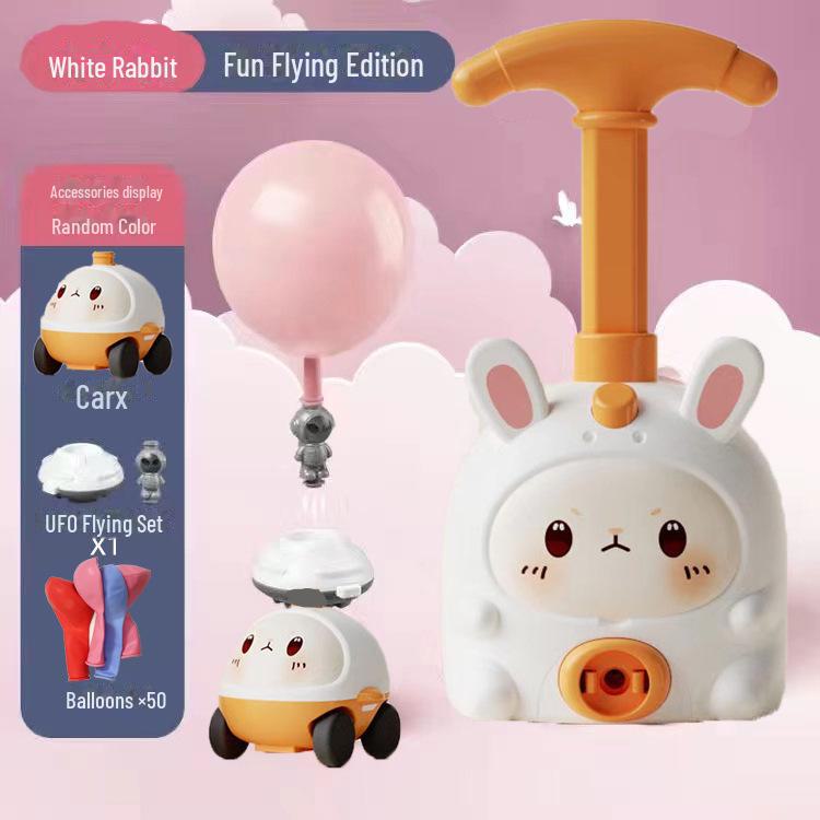 Воздушный скутер Douyin Piggy Power: Детская игрушка-животное, работающая на воздушных шарах