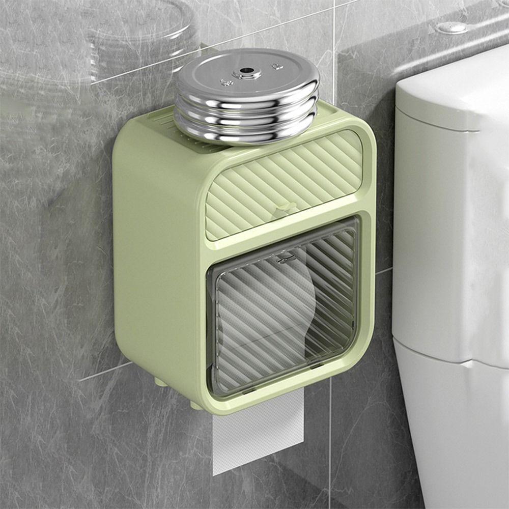 Водонепроницаемая полка для хранения Настенный держатель для салфеток Полка Держатель для туалетной бумаги Аксессуары для ванной комнаты