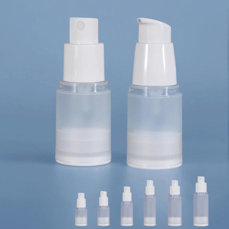 Портативные вакуумные косметические флаконы многоразового использования, матовый насос-утконос, распылитель мелкодисперсного тумана, дозатор лосьона, контейнер для крема, дорожный