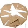 13 Flags Vintage Jute Hessian Burlap Bunting Banner Wedding Party Pography Props Celebration Party Decoration Banner