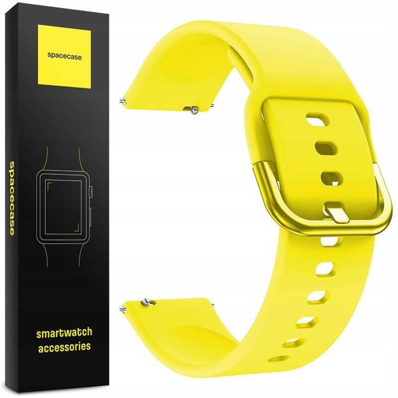 Sc Silicone Band 20Mm Yellow