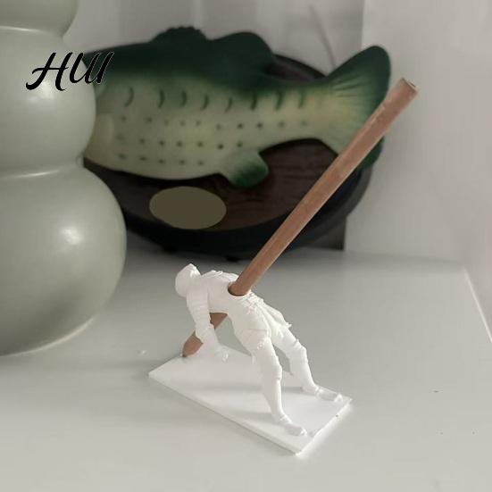 Stable Pen Stand Assassin Holder 3D Printed Creative Desk Organizer with Arrow Design Funny Novelty for Office School Unique Desktop Decor