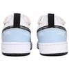 Nike Кроссовки Court Borough Low 2 Низкие Скейтбордические GS Синий Белый BQ5448-104(КомандаТри- )