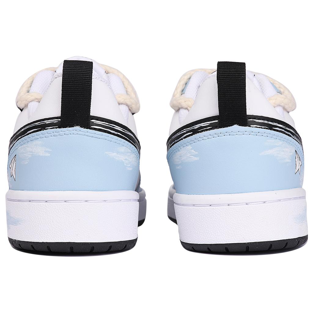 Nike Кроссовки Court Borough Low 2 Низкие Скейтбордические GS Синий Белый BQ5448-104(КомандаТри- )