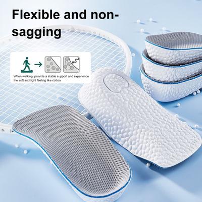 1 пара ортопедических стелек, увеличивающих рост, стельки с поддержкой свода стопы, дышащие, без запаха, увеличивающие рост, невидимые увеличивающие рост стельки