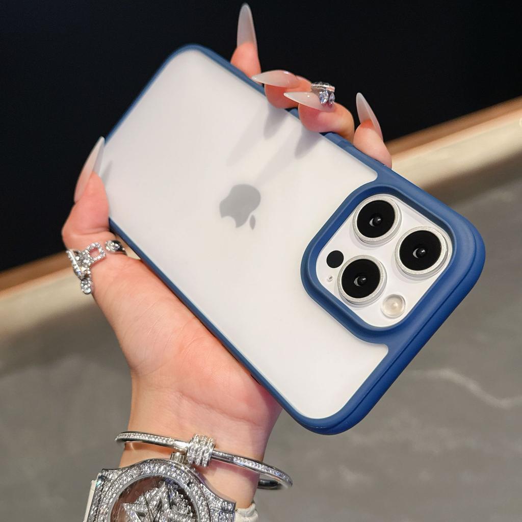 Applicable To Apple 13PROMAX Mobile Phone Case Fantasy Color Matte Skin Feeling IPhone 16 Anti-fall Protection Case