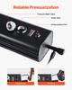 4 Gal Roof Rack Water Tank Portable Water Tank with Splash-Guard Panel