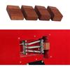4 шт. Плавающие блоки для настройки тремоло Деревянные Электрогитара Тремоло Слайдер 4 размера Деревянная гитара Плавающее тремоло Клинья для тремоло