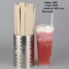 11x235mm large, individually wrapped sugarcane pulp