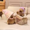 Cream Ice Strawberry Capybara Cute Cartoon Plush Doll Toy Bedroom Decoration