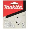 Makita Magic Sanding Paper 240 96X96mm White Triangle (10 Pieces) A-52417