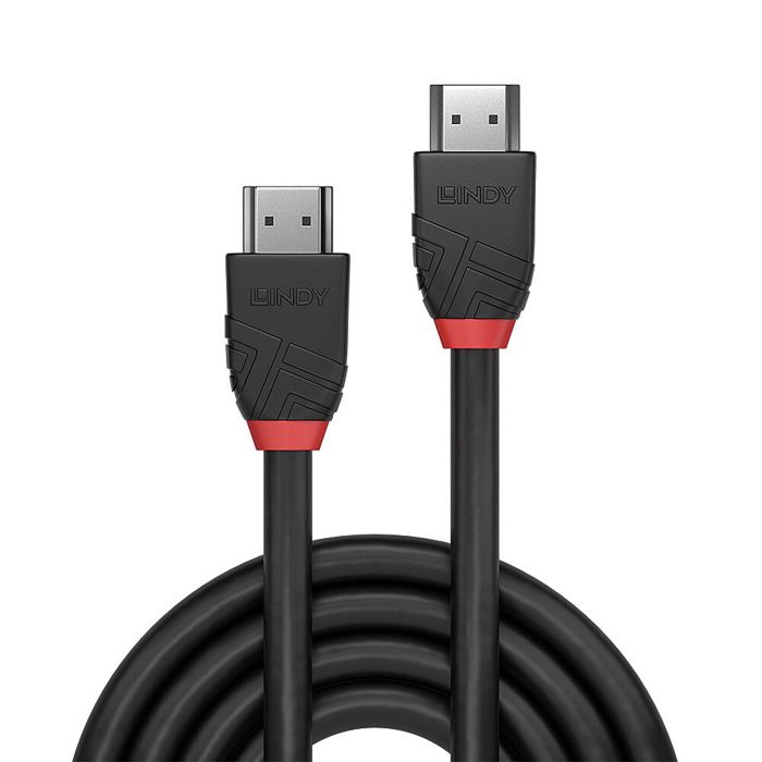 LINDY Кабель HDMI 2.1 Ultra HD 8K 60 Гц Black Line 5 м