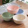 4Pcs Bowl Convenient Unbreakable Cereal Bowls Easy To Clean Stackable Rice Bowls for Household Kitchen