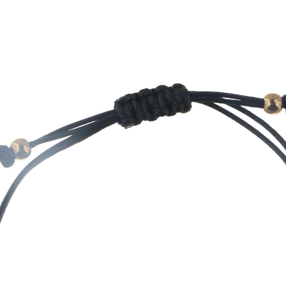 Браслет для пары «Любовь и дружба» на черной нити, плетеный браслет, модные украшения, браслет с подсолнухом