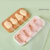 Cartoon Animals Silicone Ice Cream Mold Easy Popsicle Molds with Lid and Sticks DIY Homemade Ice Lolly Ice Cream Bar Pop Molds