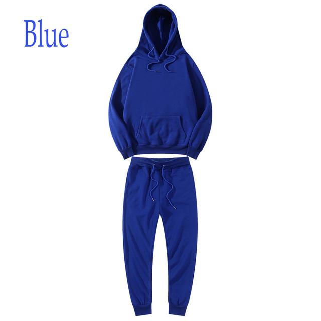 Женские спортивные комплекты Женские толстовки + брюки Спортивные штаны для бега Зимний флисовый спортивный костюм Толстовка Пуловер Мода