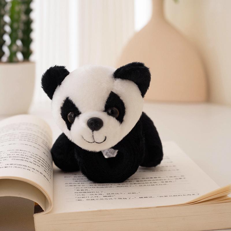 Милый животный тигр панда браслет на кнопке плюшевая игрушка кролик кукла повязка на голову сумка для мелочи тряпичная кукла