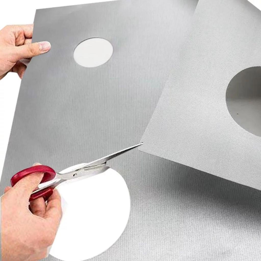 Высокотемпературная антипригарная чистящая и защитная накладка для газовой плиты, накладка для защиты от масляных пятен на газовой плите