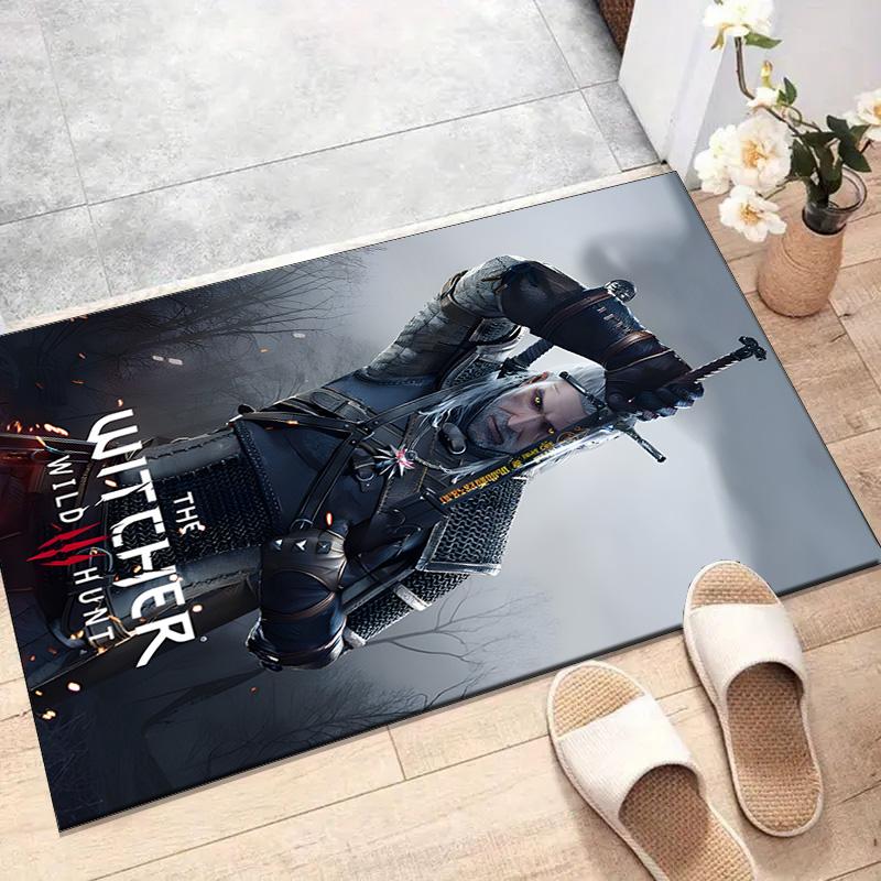 The Witcher Printed Area Rug Carpet for Bedroom Living Room Home Decor Rugs Mat Non Slip Mat Rug for Bedside