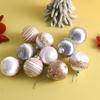 12pcs Delicate Christmas Ball Set 6CM Hanging Ornament Christmas Tree Decoration Pendant  Home
