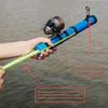 Fishing Catapult Rod Portable Lightweight Catapult Fishing Reel Durable Sturdy Fish Bait Launching Equipment for Traveling Bass