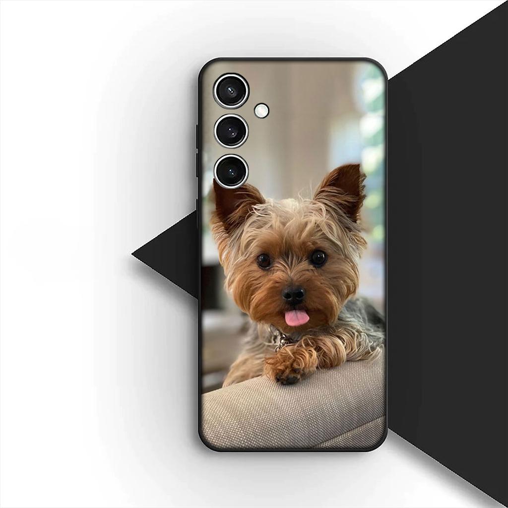 Casing for Apple iPhone 12 13 Pro Max Mini ProMax X XR Air 13Pro XS Phone Cover Soft Case Yorkshire Terrier Yorkie Dachshund Dog