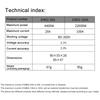 Digital Voltmeter Ammeter AC 5A/10A/20A/100A Power Electricity Meter 1100W/2200W/4400W/22000W HD Display Voltage Current Meter