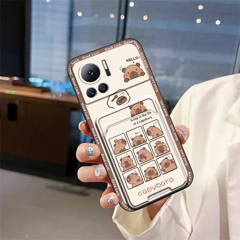 Милый противоударный чехол для телефона для infinix Note12 VIP/X672, мягкий чехол против ударов, грязеотталкивающий, прочный, графити, мультяшный, ТПУ