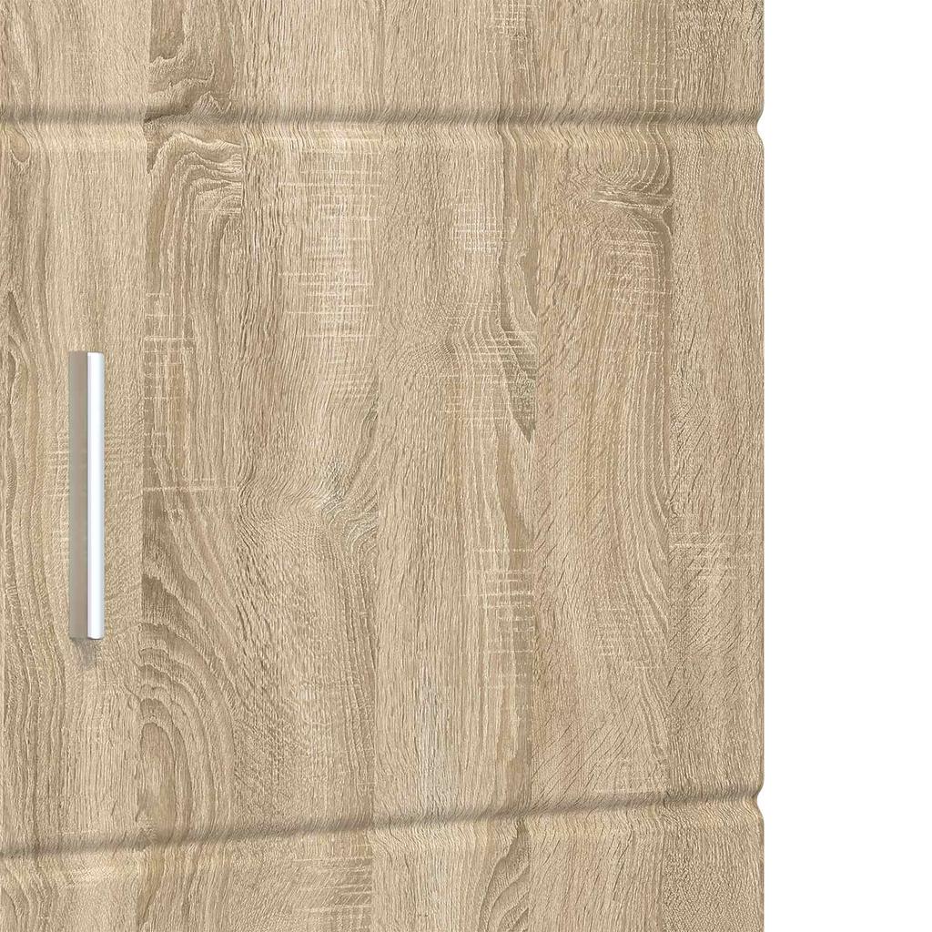 Bathroom Cabinet Set TULUM Sonoma Oak 37 x 31.5 x 203 cm