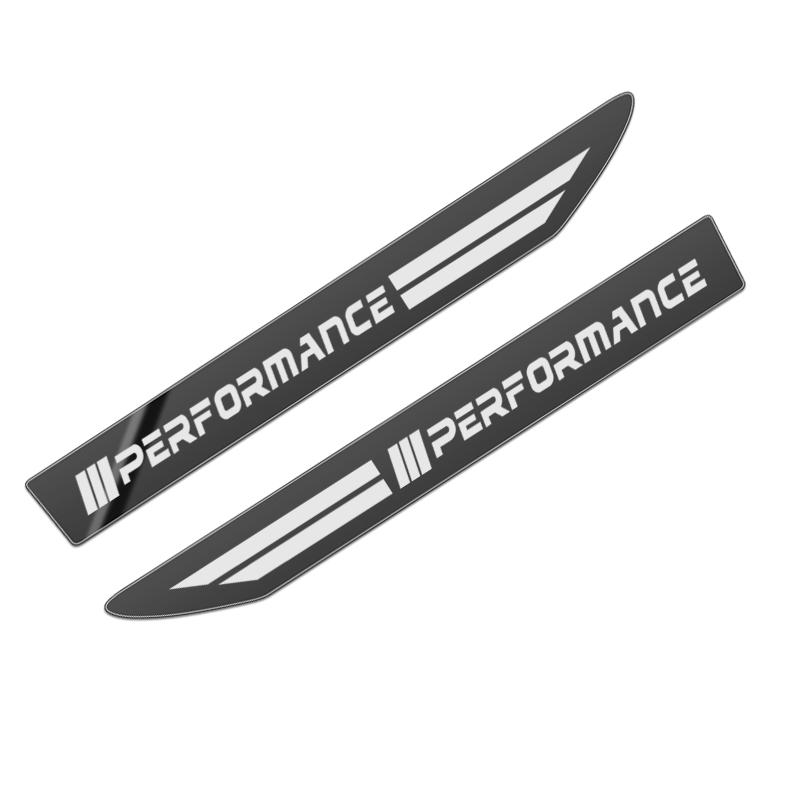 2PCS Stainless Steel Side Wing Badge Emblem Fender for BMW E36 E39 E46 E60 E90 E90 F01 F10 F30 E93 G20 G21 G01 X6 X5 X3