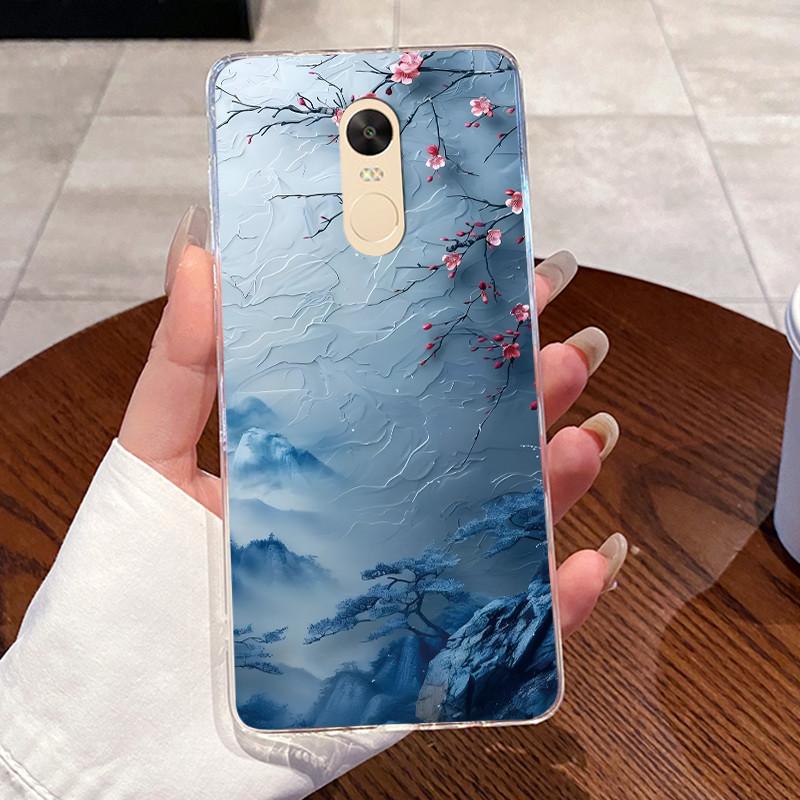 Чехол для Xiaomi Redmi Note 4 Note 4x Capa Coque Прозрачный Силиконовый Желе Мягкий ТПУ Задняя Крышка Милый Кролик Кошка Динозавр Чехол для Телефона