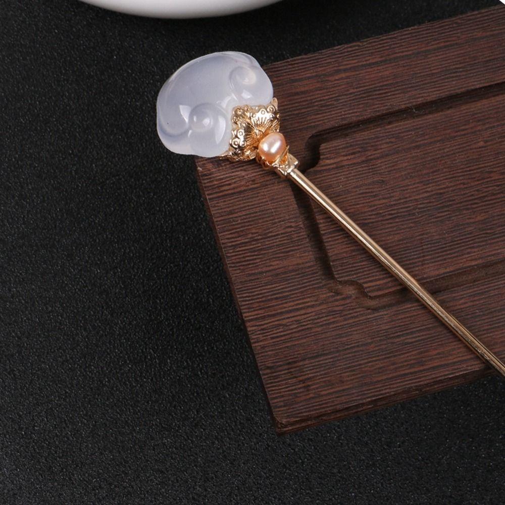 Accessories Pearl Chinese Style Headwear Hanfu Hair Sticks Ancient Headwear Ancient Style Hairpin