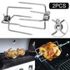 Barbecue Accessories BBQ Tool Rotisserie Food Grade Spit Forks Chicken Grill Meat Fork BBQ Forks