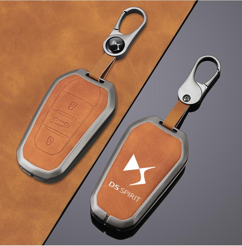 DS9 Key Case: Metal Shell Buckle for DS7, DS3EV, DS4, DS5, DS6 Car Keys